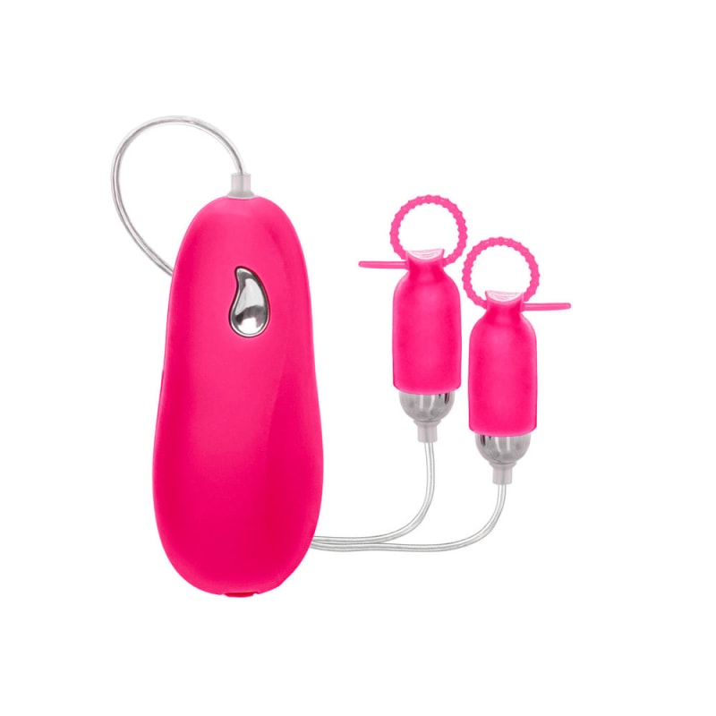 Thumb for main image Nipple Play Pink Silicone Vibrating Nipple Pleasurizers