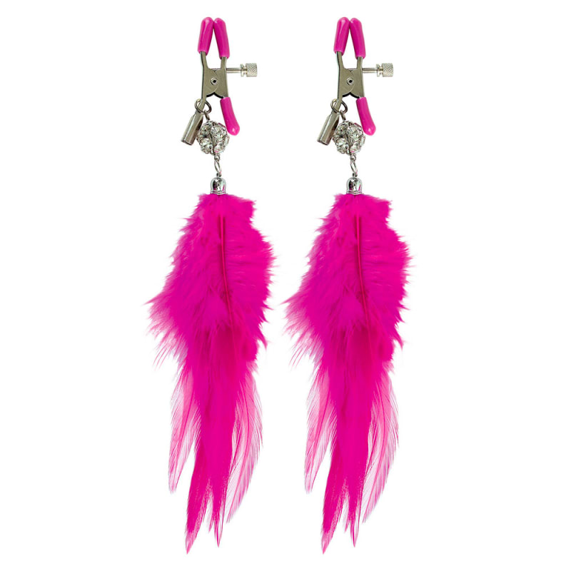 Thumb for main image Fetish Fantasy Series Cerise Fancy Feather Clamps