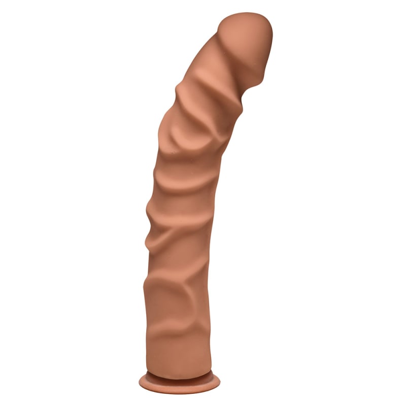 Thumb for main image The Ragin D Caramel Dildo 10 Inches