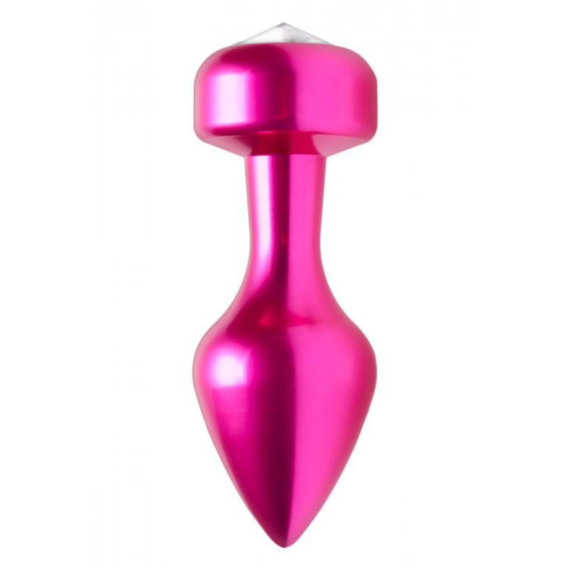 Thumb for main image Solitaire Gem Accented Aluminum Anal Plug