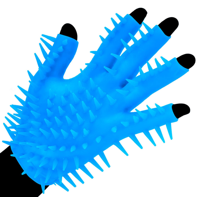 Thumb for main image Neon Blue Luv Glove Masturbator