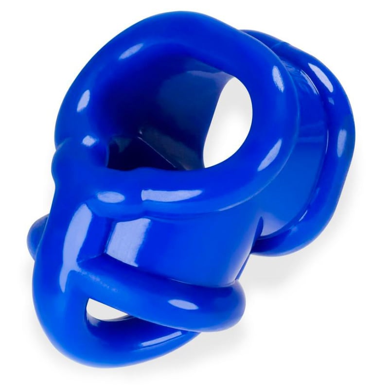 Thumb for main image Oxballs Ballsling With Ballsplitter Cock ring Police Blue