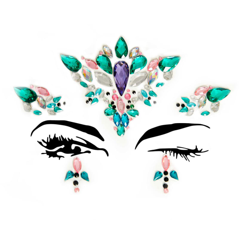 Thumb for main image Ariel Face Jewels Sticker EYE007