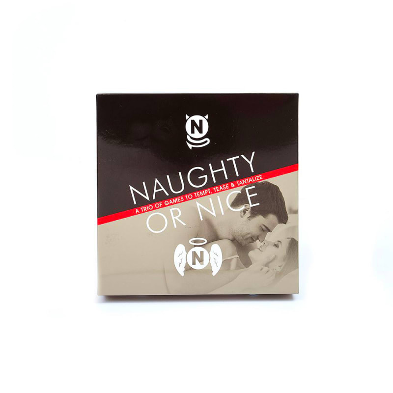 Thumb for main image Naughty Or Nice A Trio Of Games To Tempt, Tease And Tantalize