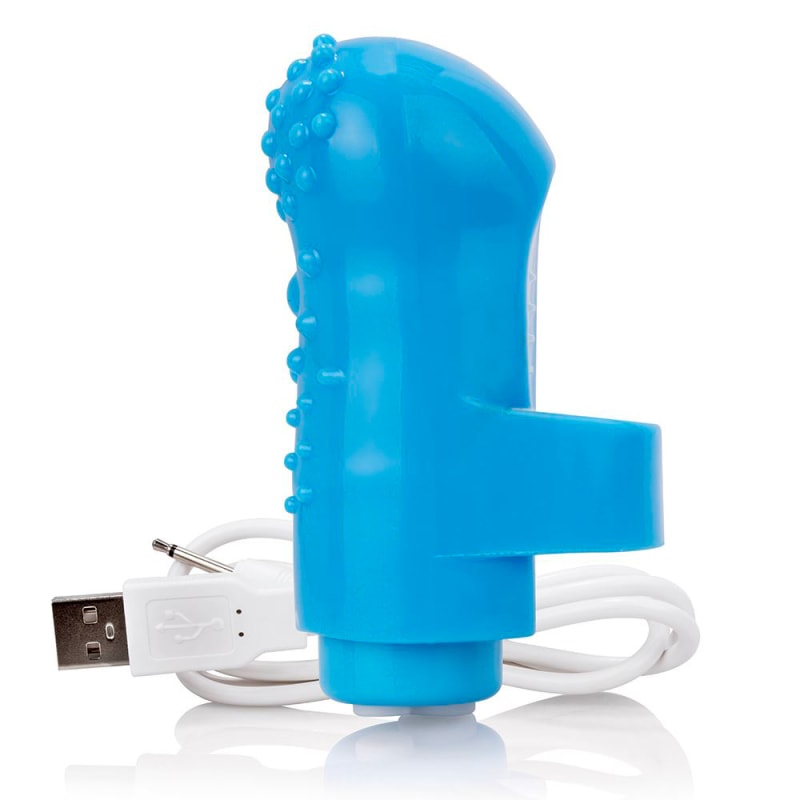 Thumb for main image Screaming O Charged FingO Blue Mini Vibrator