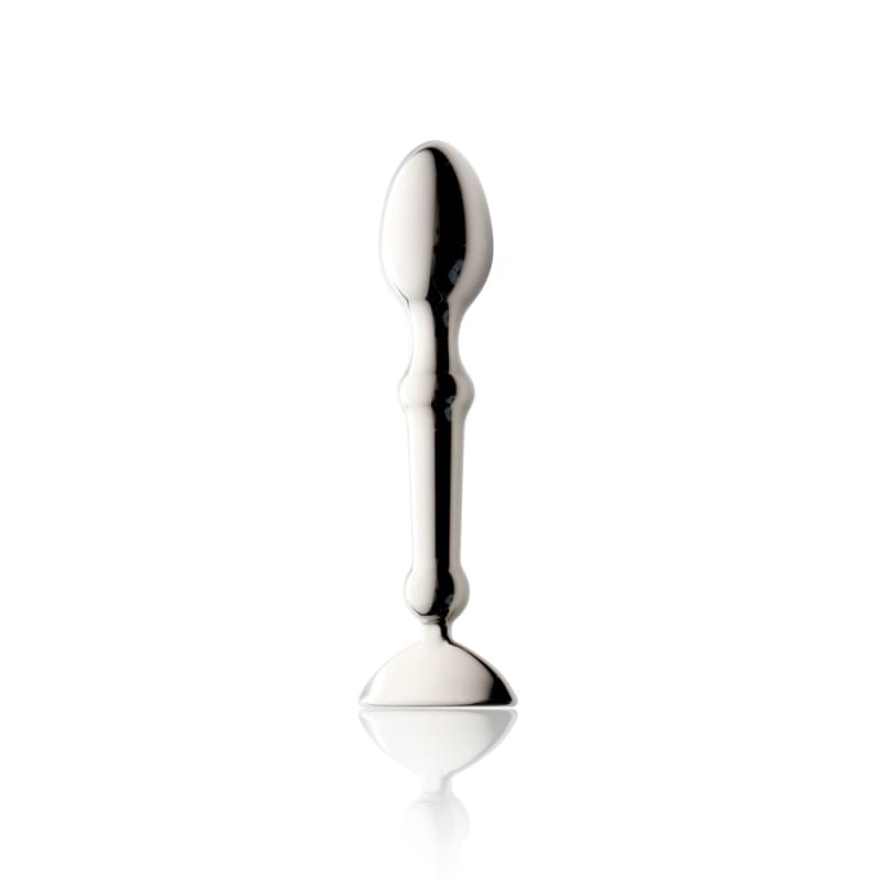 Thumb for main image Aneros Stainless Steel Tempo Ribbed Anal Stimulator Dildo