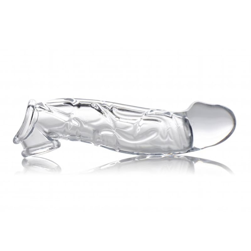 Thumb for main image Size Matters 2 Inch Clear Full Penis Extension Sleeve