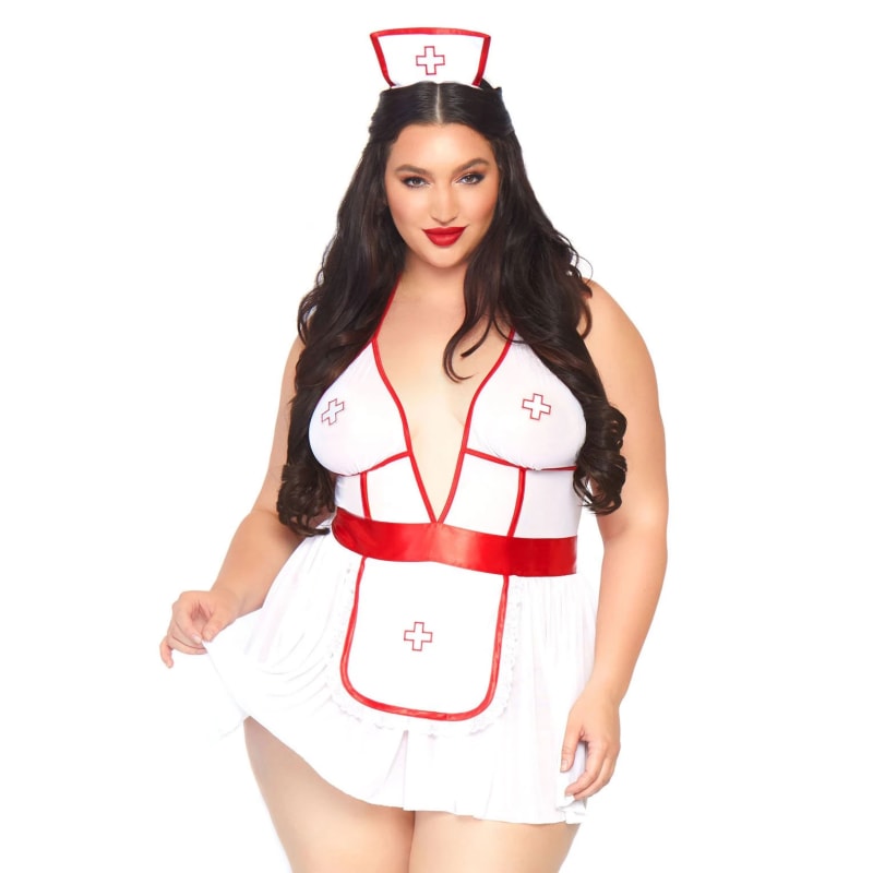 Thumb for main image Leg Avenue Roleplay Night Shift Nurse Plus Size UK 18 to 22