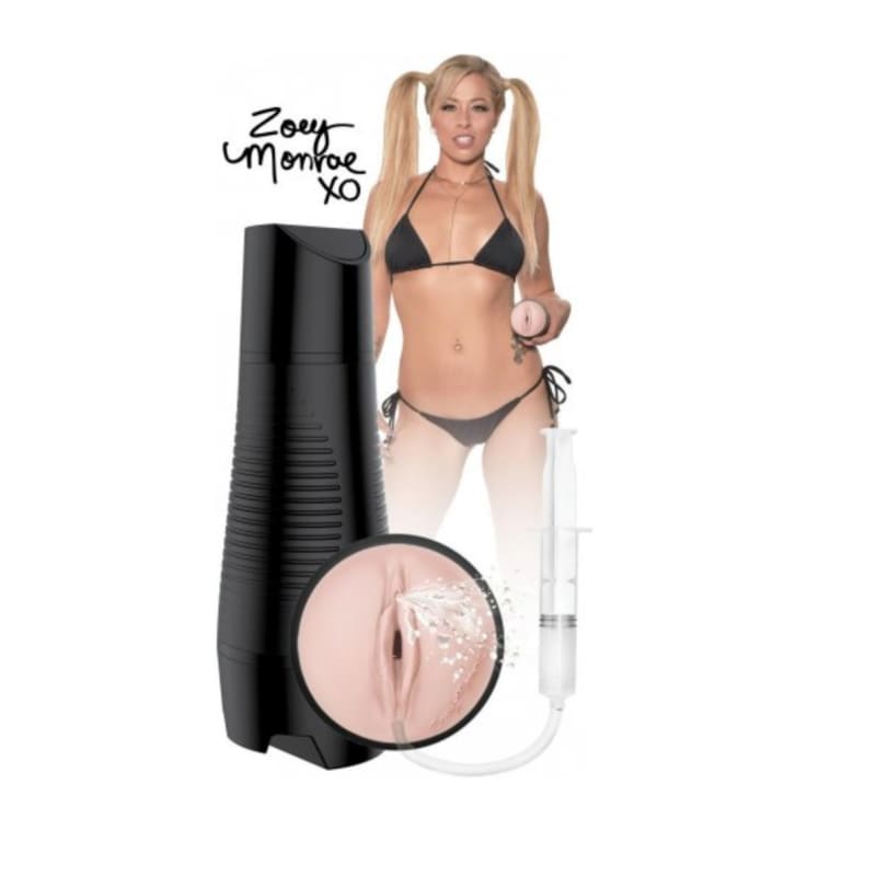 Thumb for main image Pornstar Zoey Monroe Squirting Pussy Masturbator
