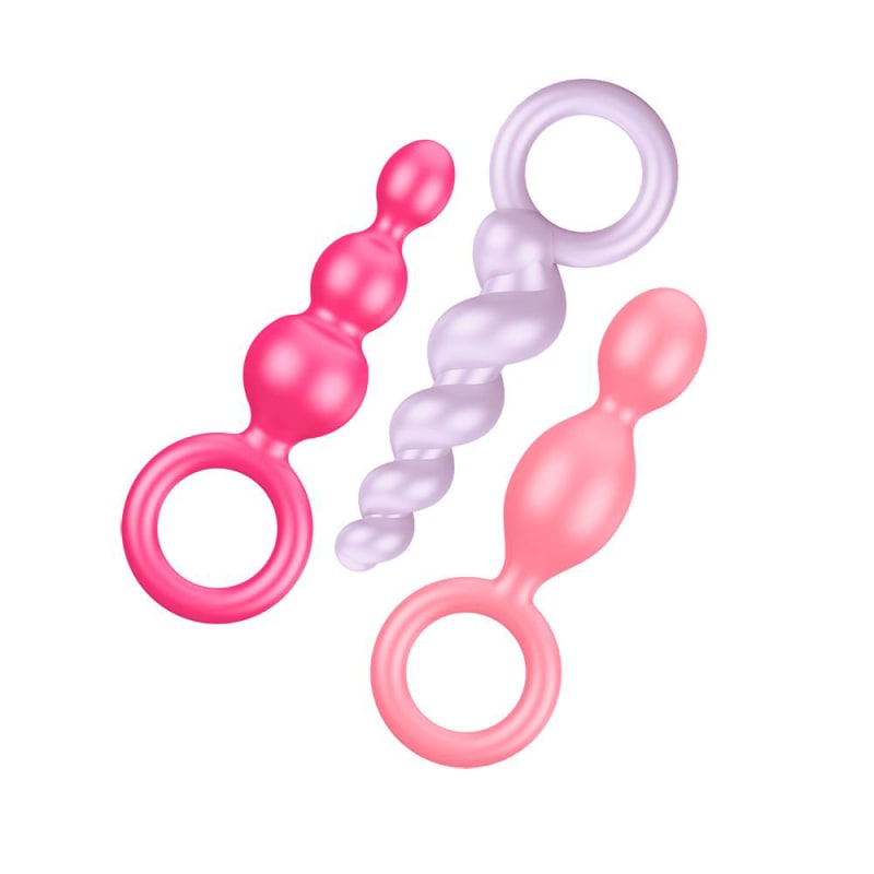 Thumb for main image Satisfyer Booty Call Set Of 3 Multicolour Anal Plugs