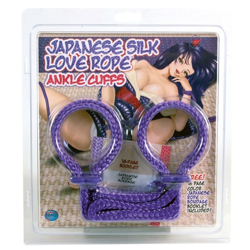 Thumb for main image Japanese Silk Love Rope Ankle Cuffs