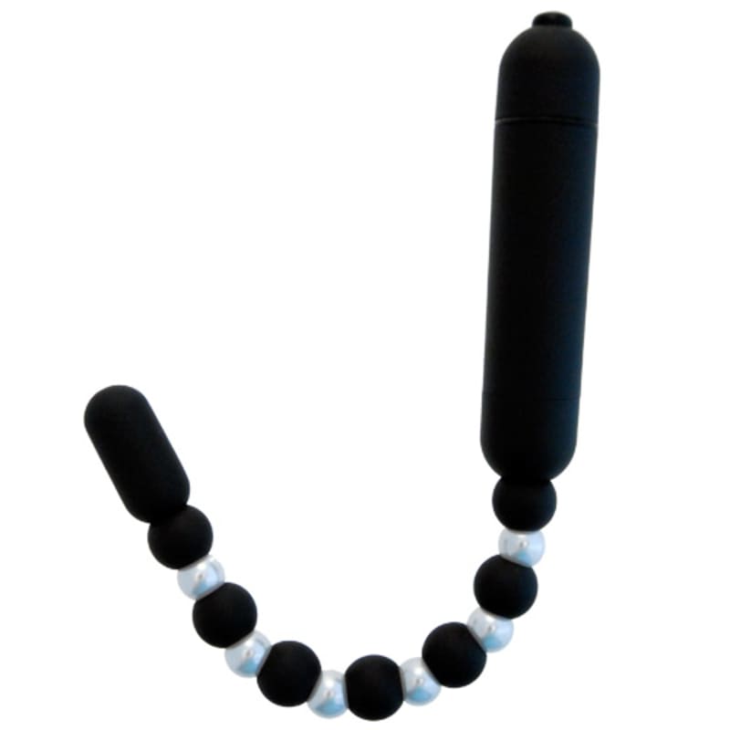 Thumb for main image Mega Booty Flexi Vibrating Large Anal Beads Black