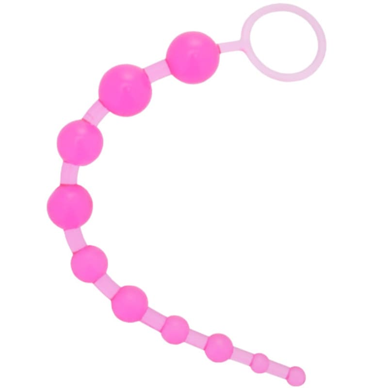 Thumb for main image X-10 Pink Jelly Anal Beads