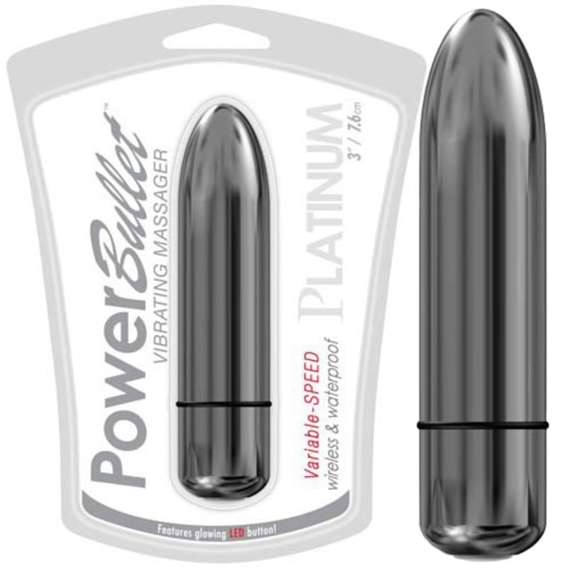 Thumb for main image Power Bullet Platinum Silver 3 Inches