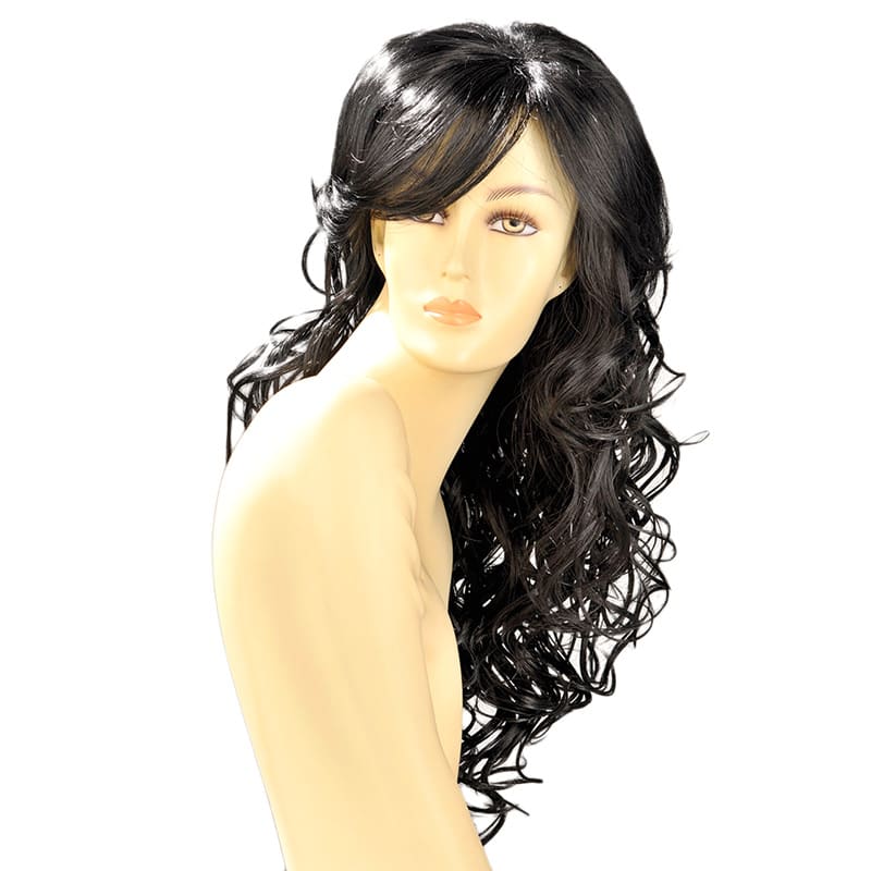 Thumb for main image Dareen Black Wavy Long Wig