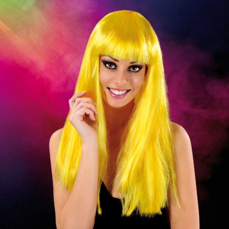 Thumb for main image Cabaret Wig Yellow Long