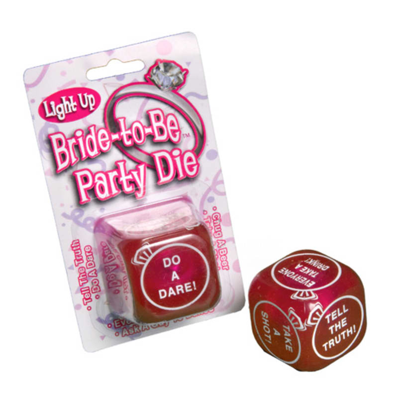 Thumb for main image Flashing Bride to Be Party Dice