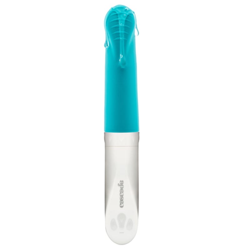 Thumb for main image Cascade Ripple Self Lubricating Blue Vibrator