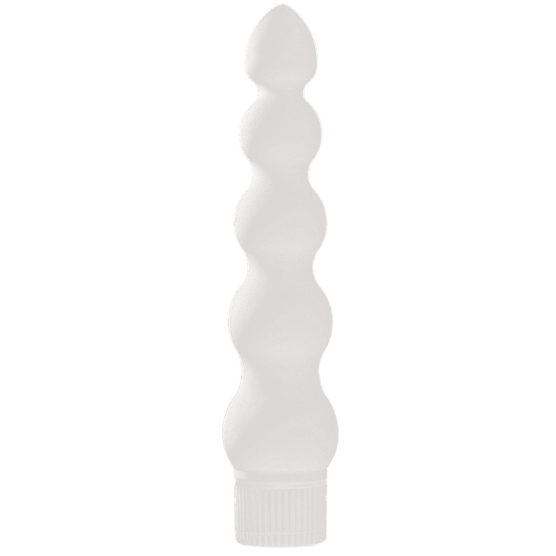 Thumb for main image White Nights 7 Inch Ribbed Silicone Anal Vibrator