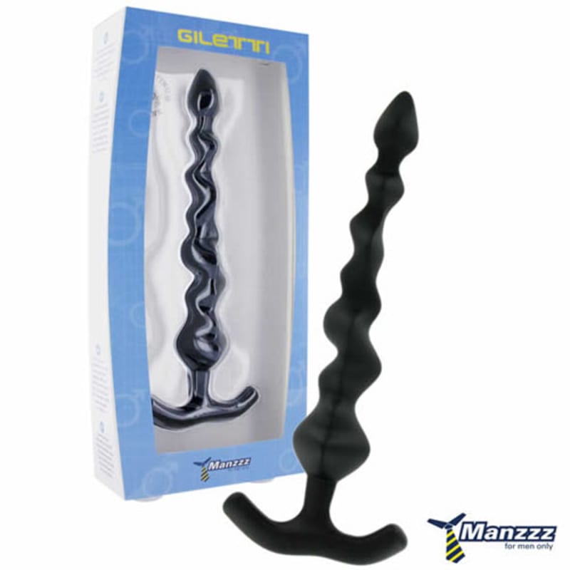 Thumb for main image ManzzzToys  Giletti Black Anal Beads