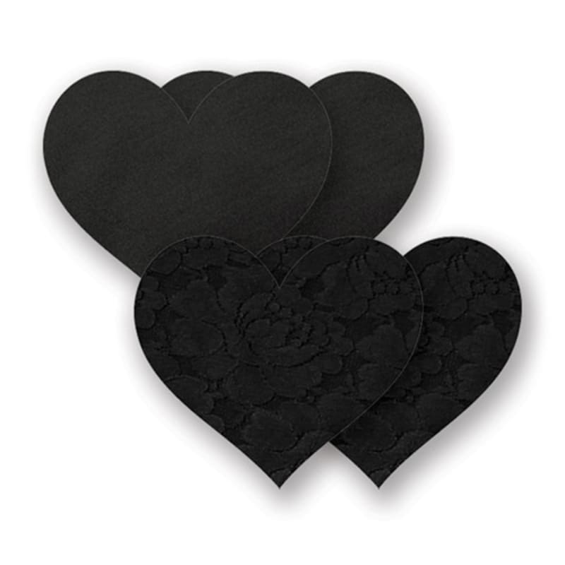 Thumb for main image Nippies Pasties  Basic Black Heart