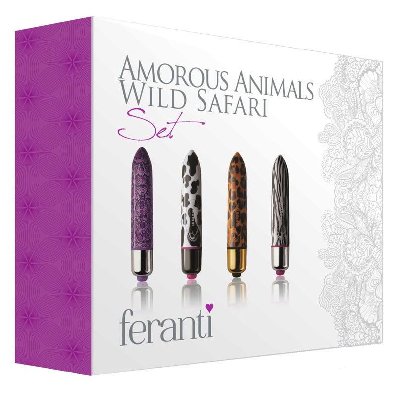 Thumb for main image Rocks Off Feranti Amorous Animals Wild Safari Set