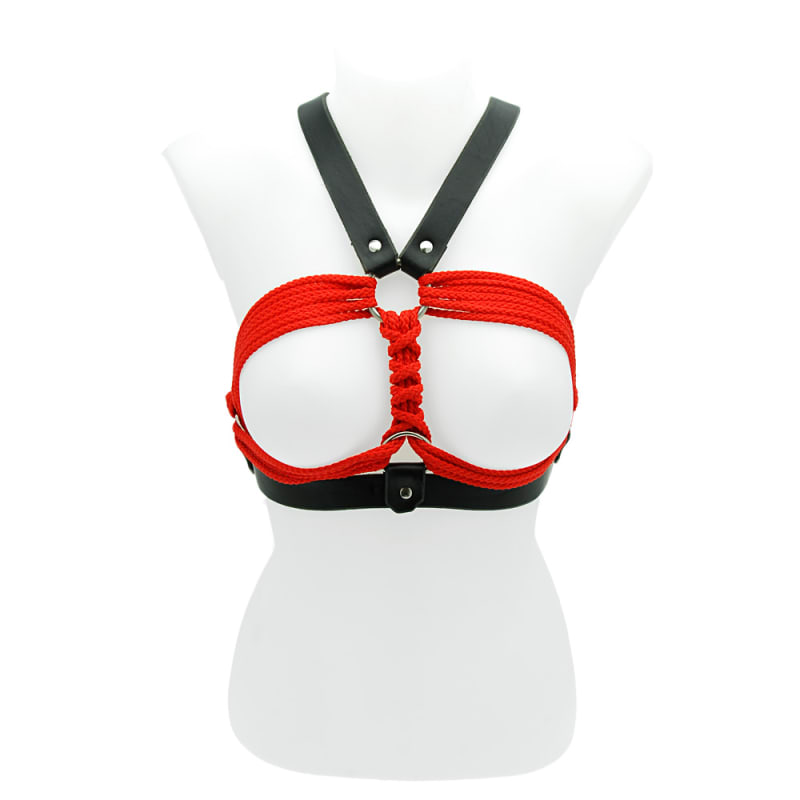 Thumb for main image House of Eros Leather and Rope Breast Binder