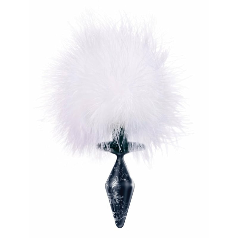 Thumb for main image Fashionistas Black Glass Bunny Tail Large