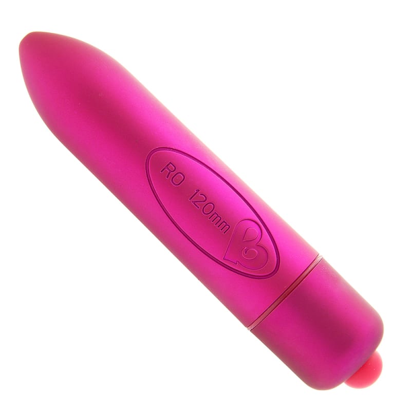 Thumb for main image Rocks Off RO120mm Metallic Pink Vibrating Bullet