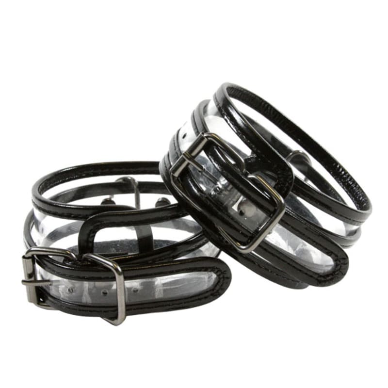 Thumb for main image Bare Bondage Clear Vinyl Wrist Cuffs