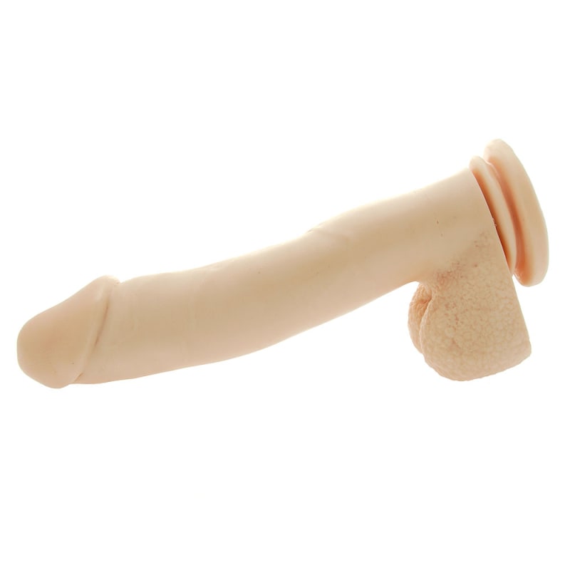 Thumb for main image Basix 12 Inch Dong with Suction Cup Flesh