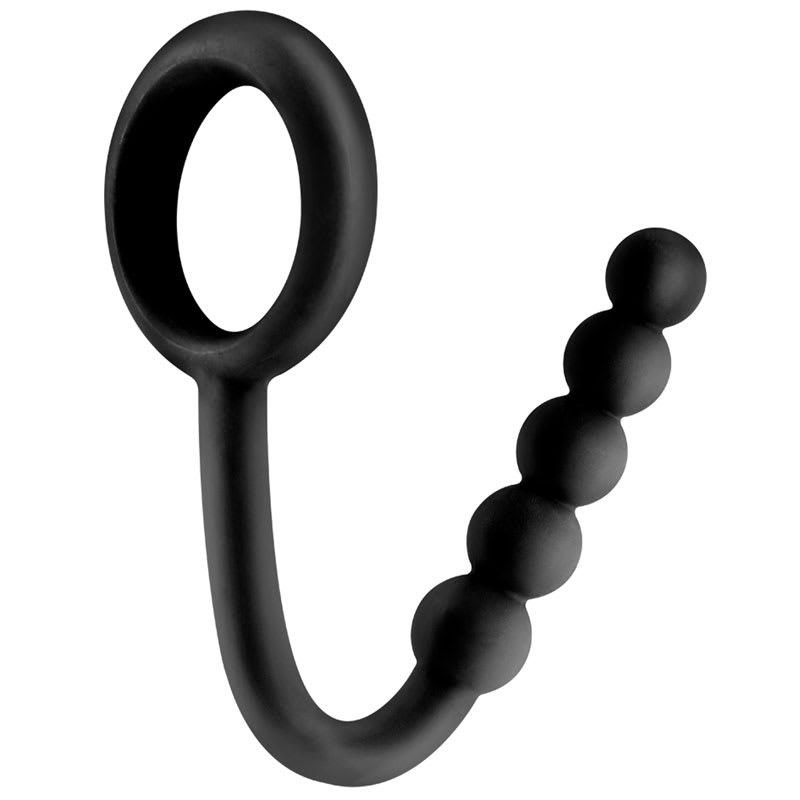 Thumb for main image Fetish Fantasy Elite Testicle Cinch Ring With Anal Bead