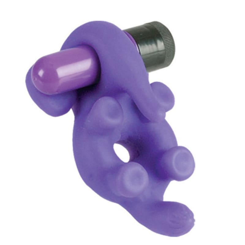 Thumb for main image Lilac Ele Vibrating Cock Ring