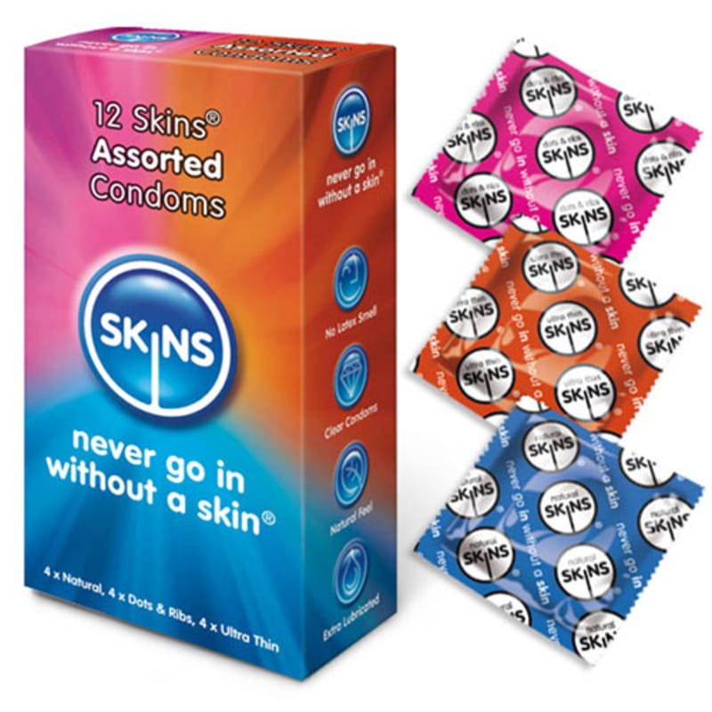 Thumb for main image Skins Condoms Assorted 12 Pack