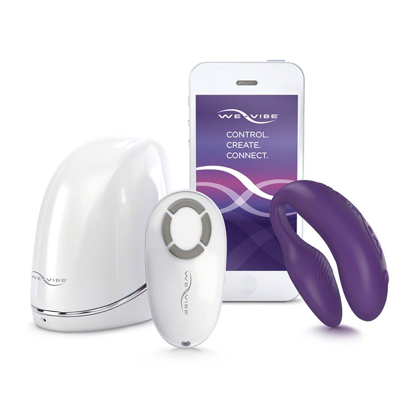 Thumb for main image We-Vibe 4 Plus Couples Clitoral and GSpot Vibrator Purple