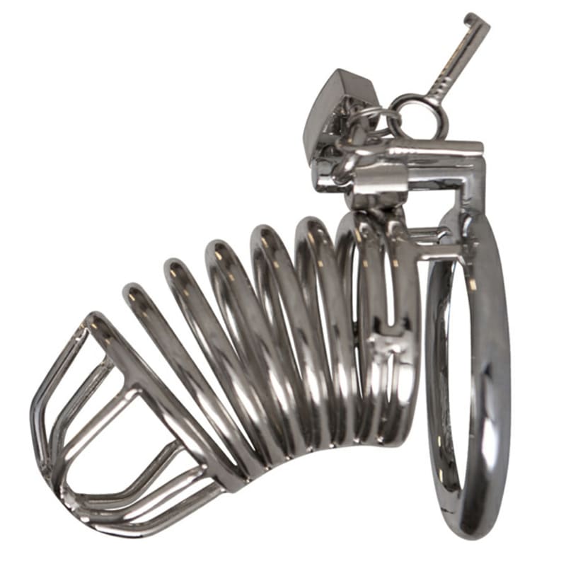 Thumb for main image Chrome Chastity Cock Cage