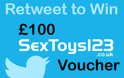 Main Image for article Twitter Competition: Win a 100 pound SexToys123 Voucher