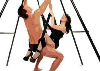 Main Image for article How does a Sex Swing Work?
