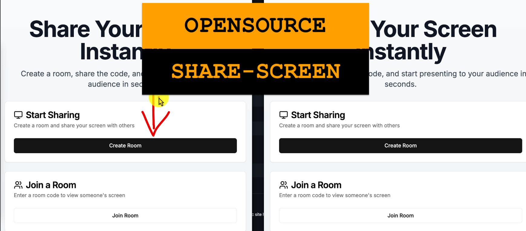 OpenSource ShareScreen
