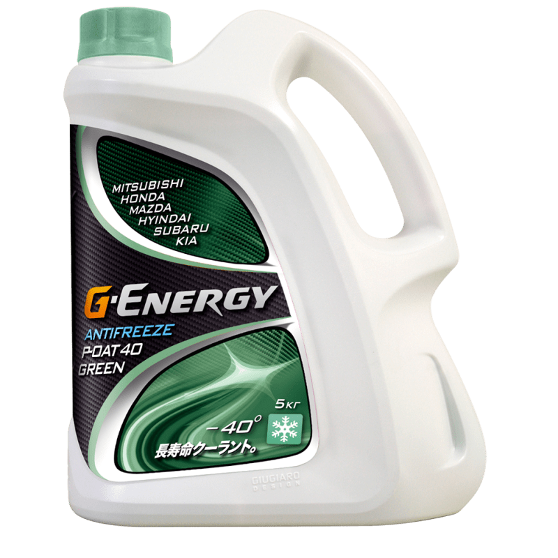 G-Energy Antifreeze P-OAT 40 Green
