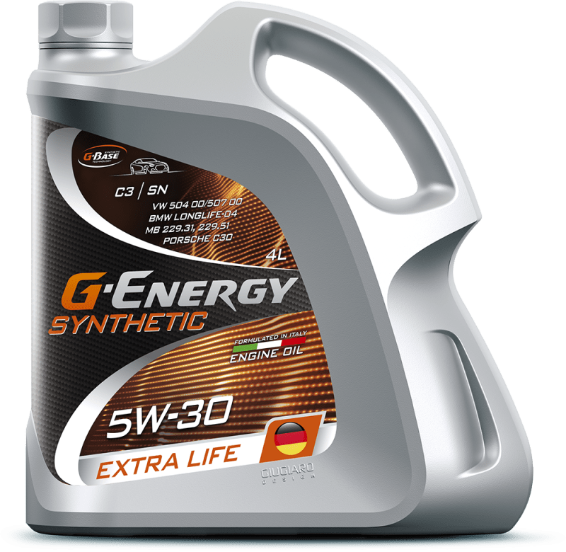 G-Energy Synthetic Extra Life 5W-30