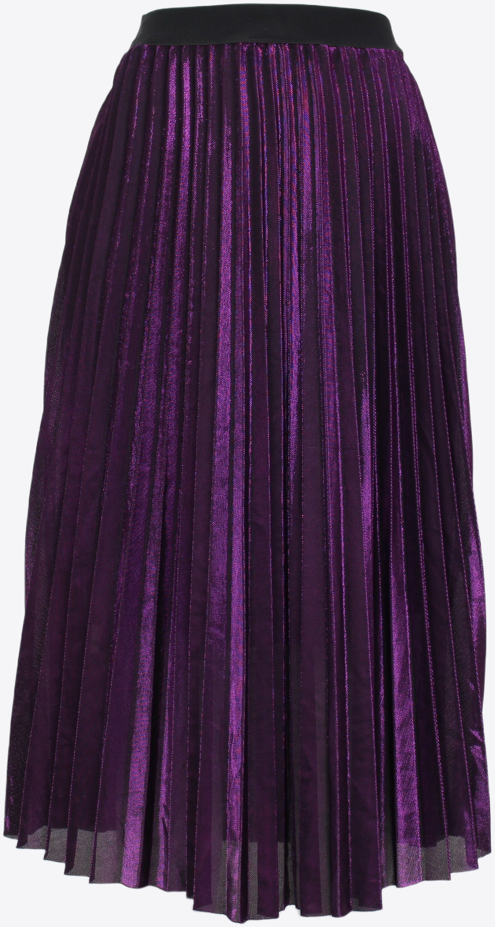 violet chiffon skirt