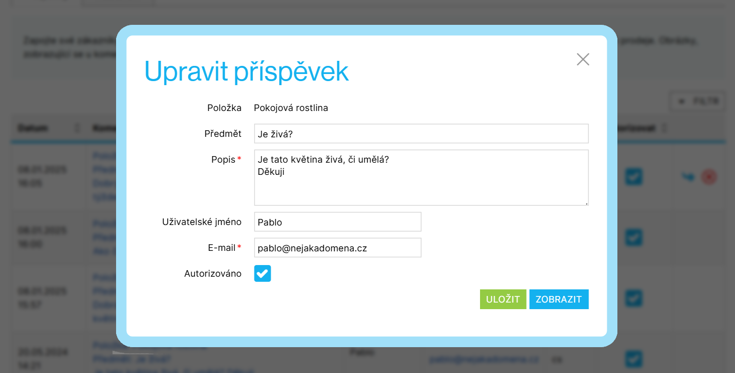 Detail diskuzního příspěvku
