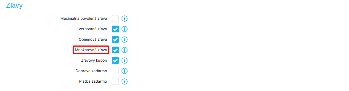 Na tento produkt je možné uplatniť množstevné zľavy aj všetky ostatné typy zliav.