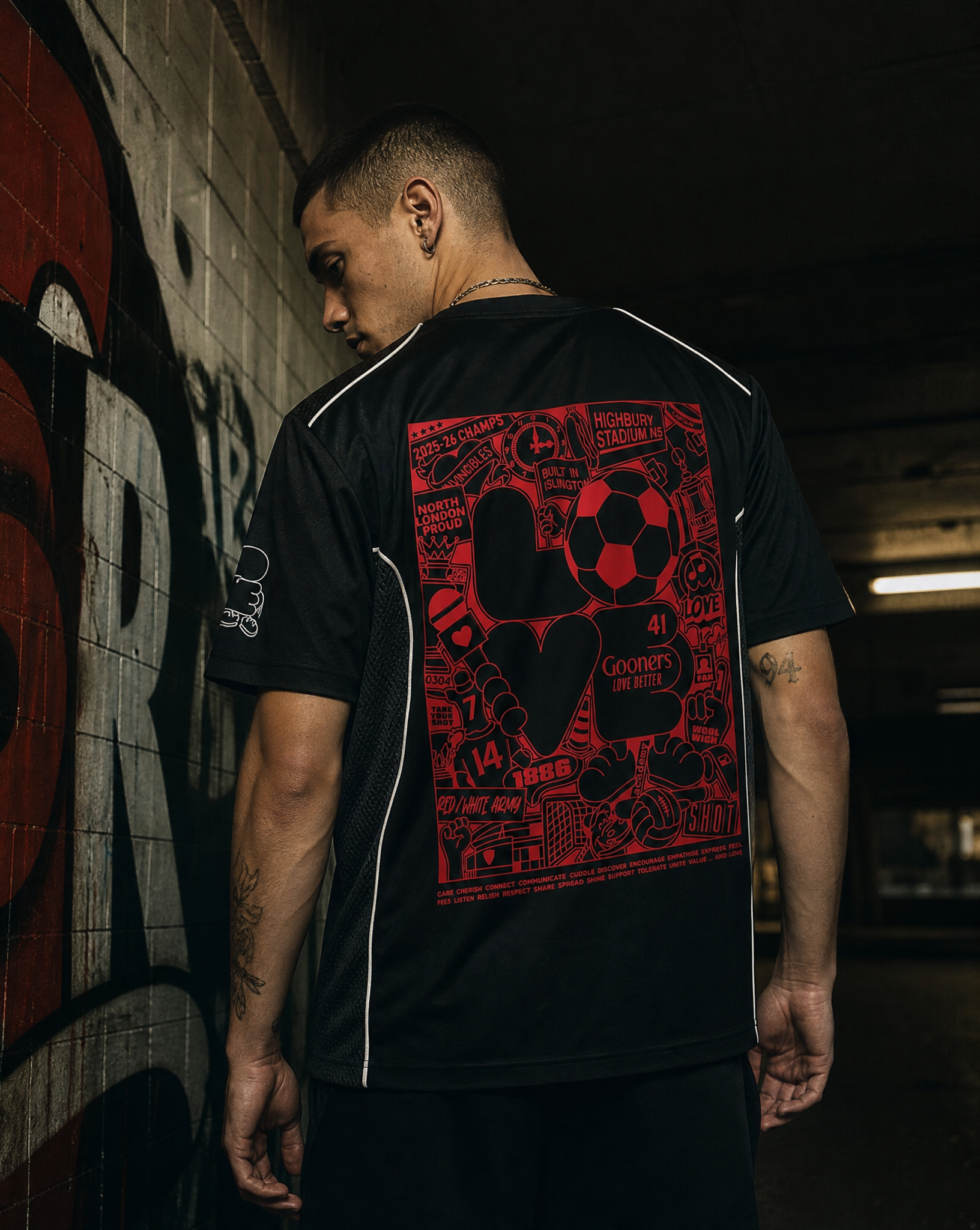 SHOT x LOVE North London Edition tee