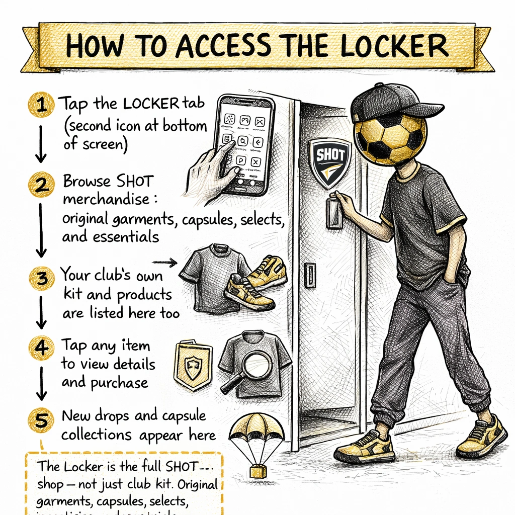 How to access the Locker screen