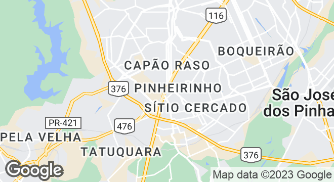 Rua Ary Claudino Ziemer, 100 - Pinheirinho, Curitiba - PR, 81870-050, Brasil