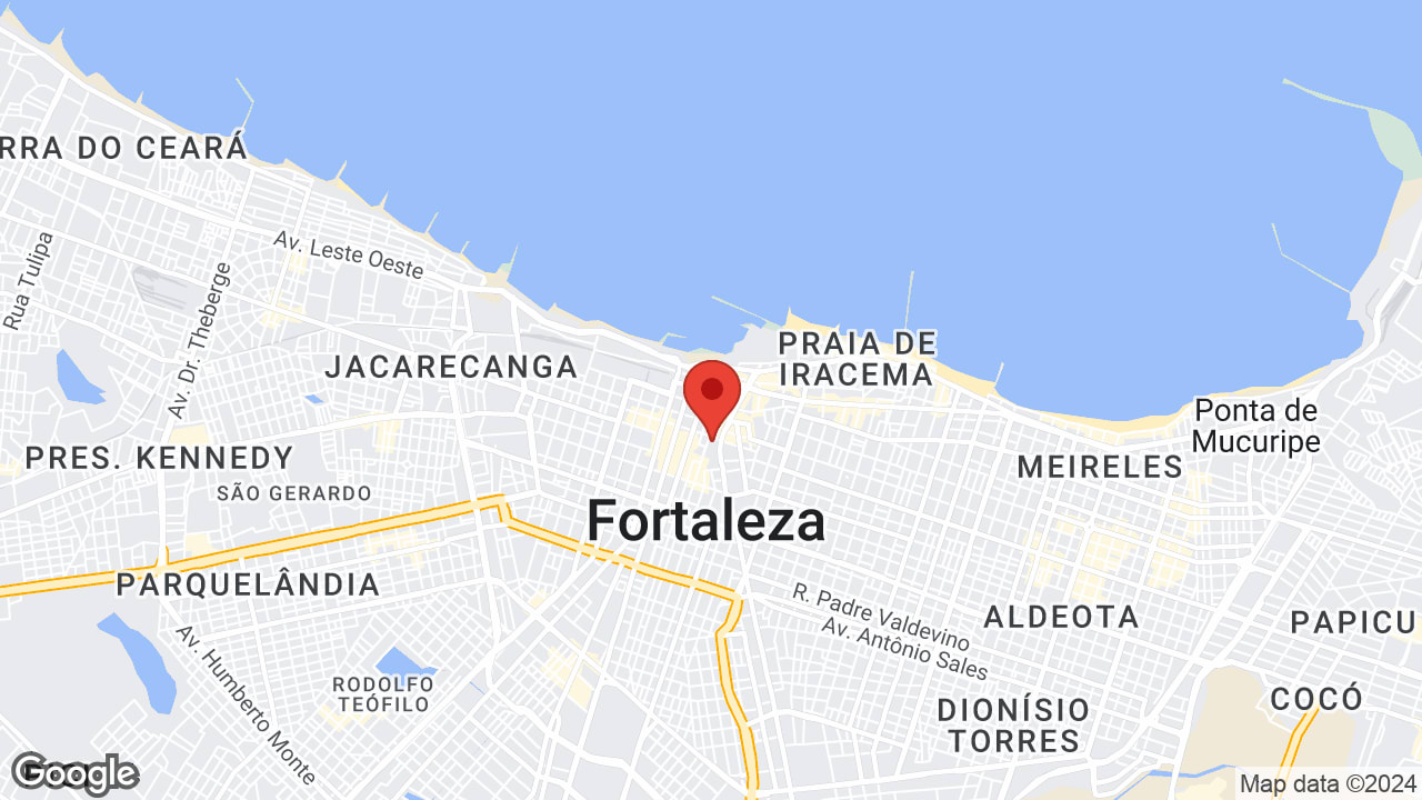 Rua General Bezerril, 373 - 3º Andar - Centro, Fortaleza - CE, 60055-100, Brasil
