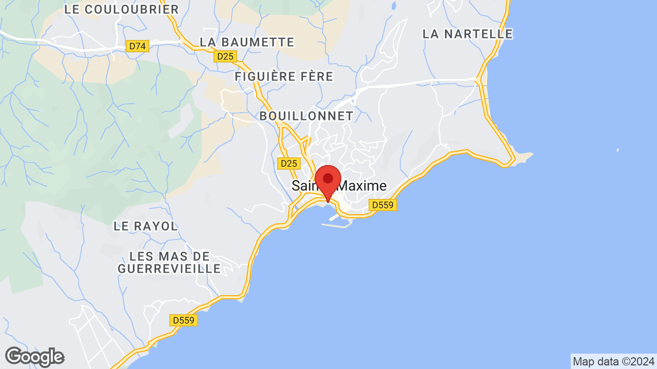 1 Prom. Simon Lorière, 83120 Sainte-Maxime, France