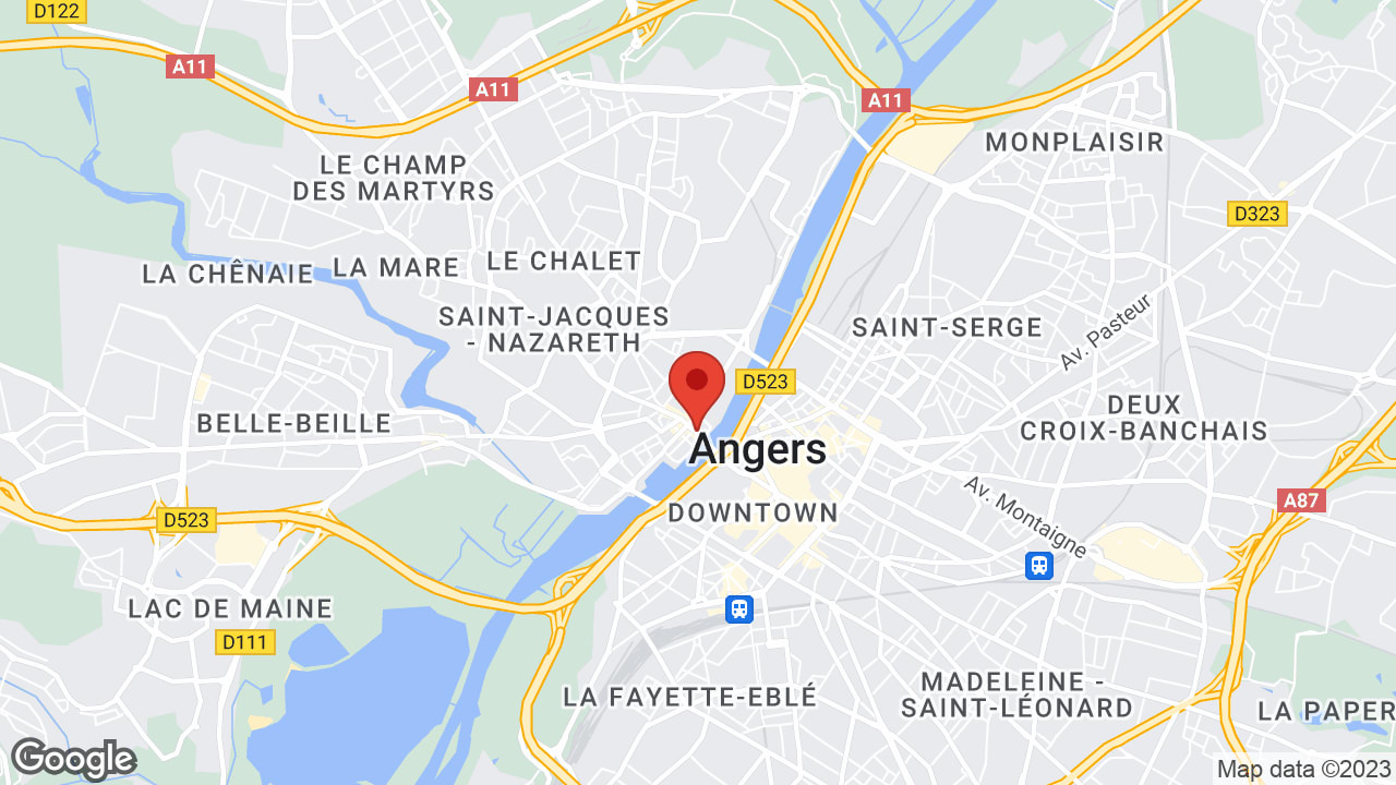 16 Rue Beaurepaire, 49100 Angers, France